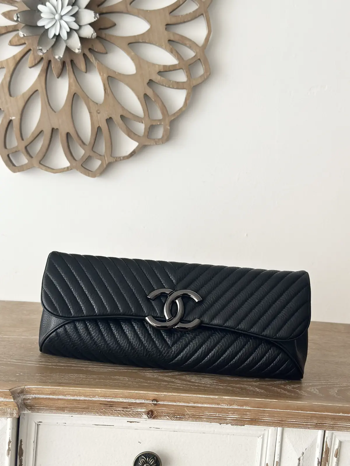 Chanel Quilted Evening Clutch image 1