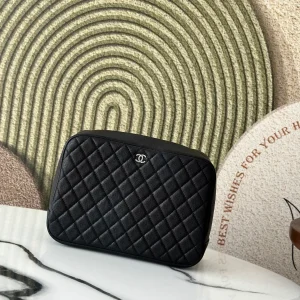 Chanel Quilted Toiletry Bag image 1