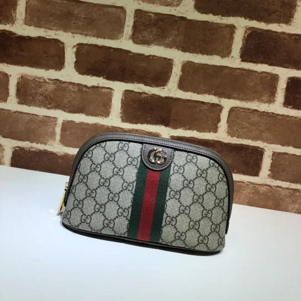Gucci Monogram Web Stripe Toiletry Bag image 1