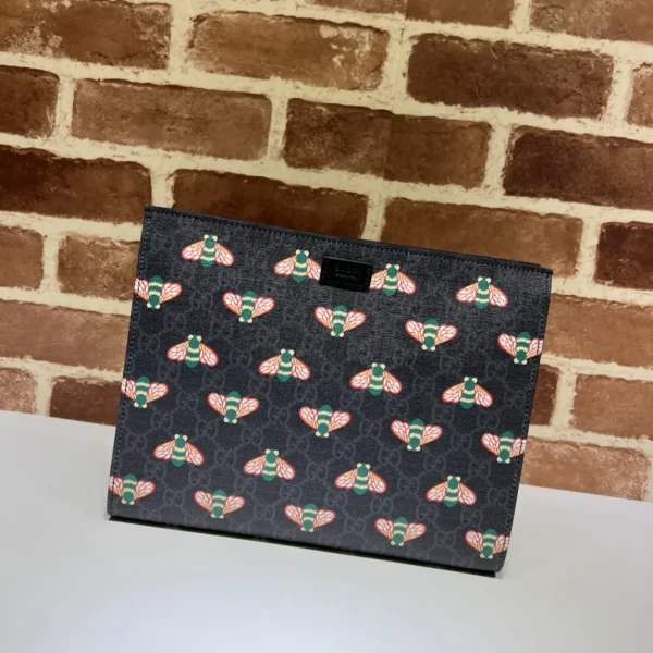 Gucci Bee Print Clutch image 1