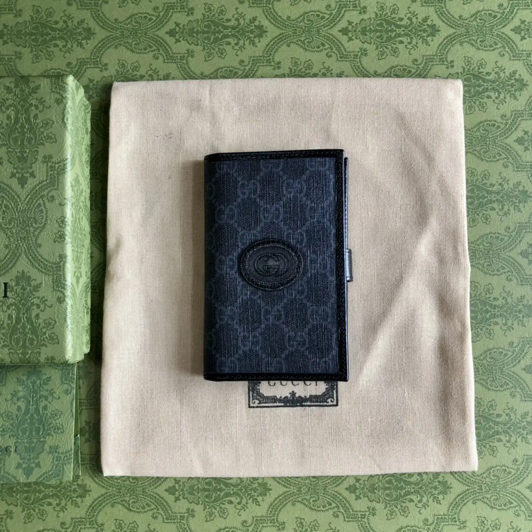 Gucci Monogram Passport Holder image 1