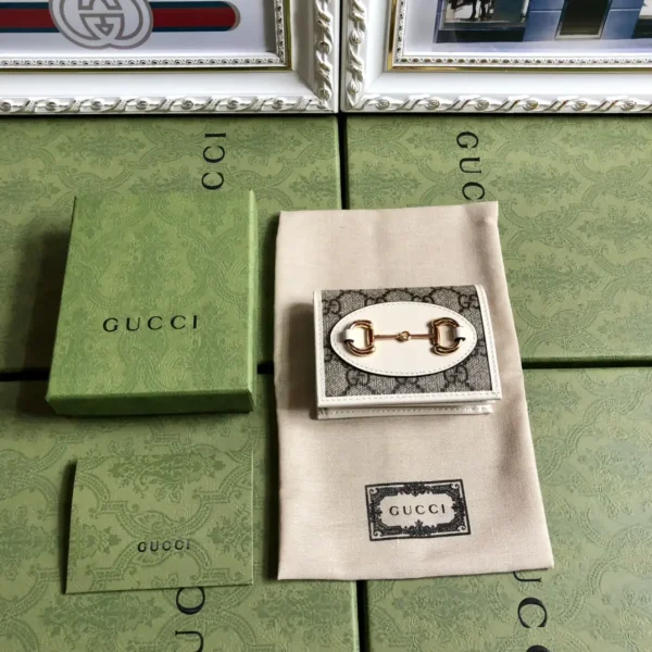 Gucci 1955 Horsebit Monogram Card Holder image 1