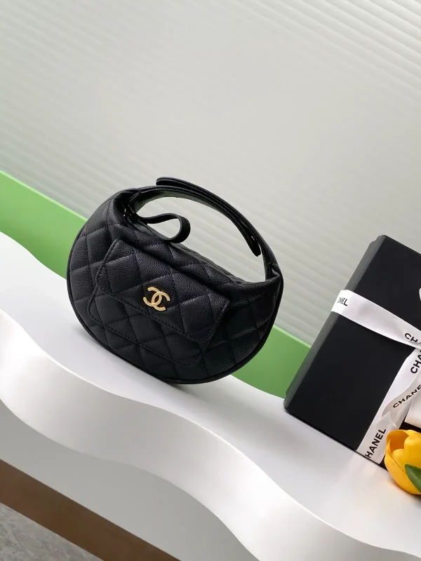 Chanel Quilted Top Handle Bag image 1