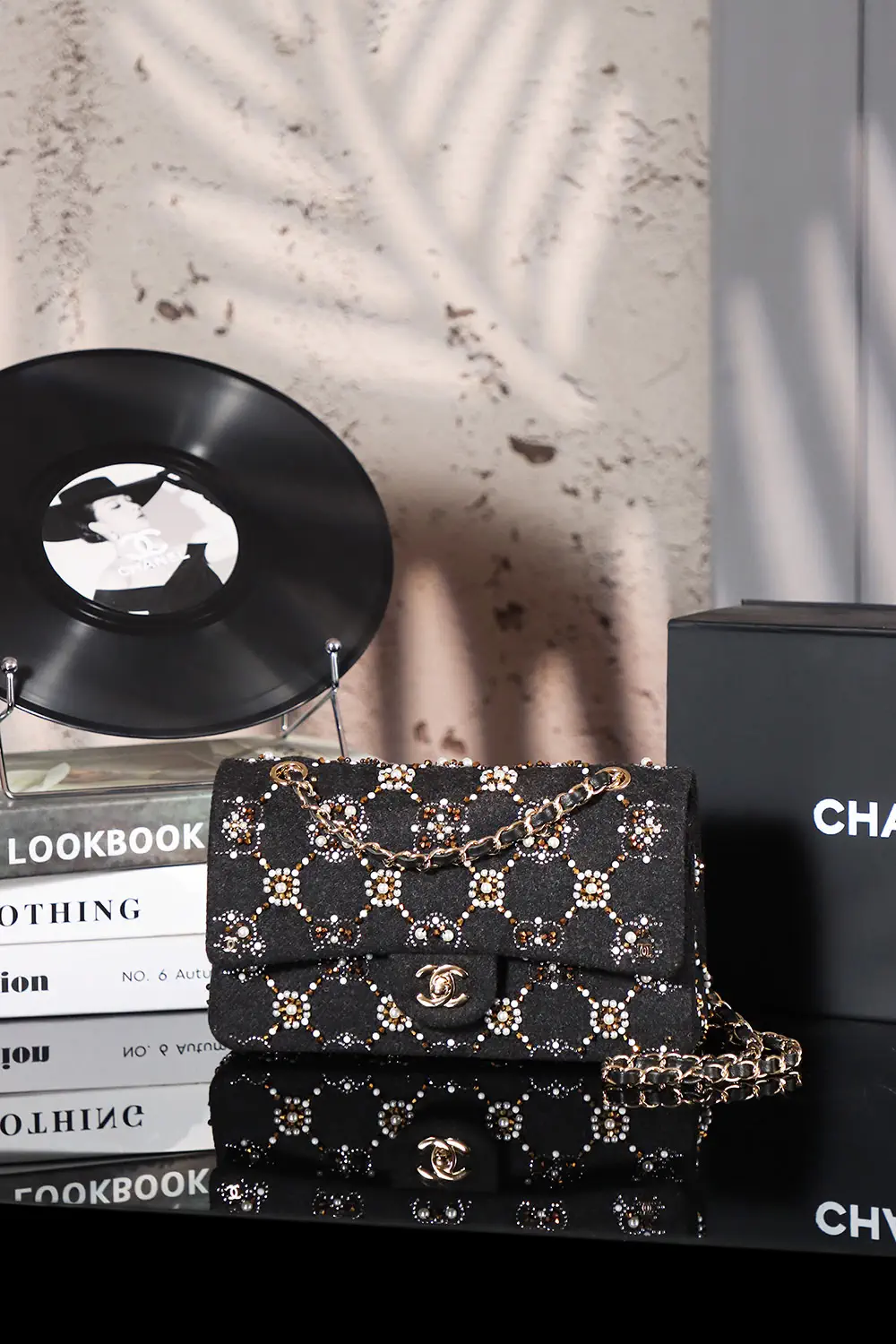 Chanel Limited Edition Hand-Beaded Evening Shoulder Bag image 1
