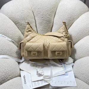 Chanel Quilted Leather Chain Shoulder Bag image 1