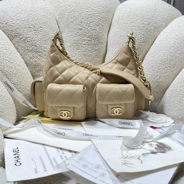 Chanel Quilted Leather Shoulder Bag image 1