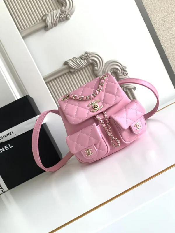 Chanel Quilted Small Backpack image 1