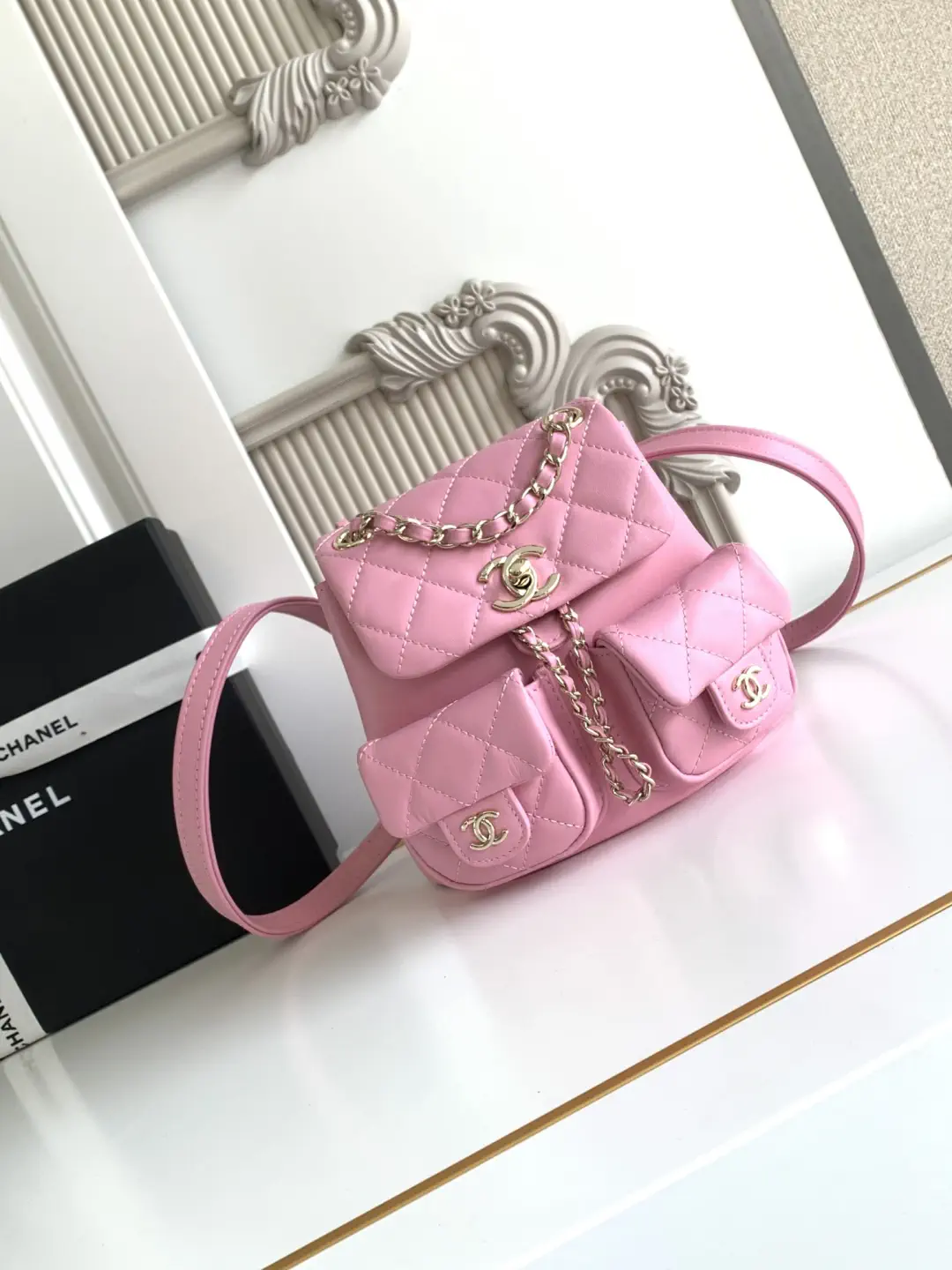 Chanel Quilted Small Backpack image 1