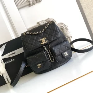 Chanel Quilted Caviar Leather Duma Backpack image 1
