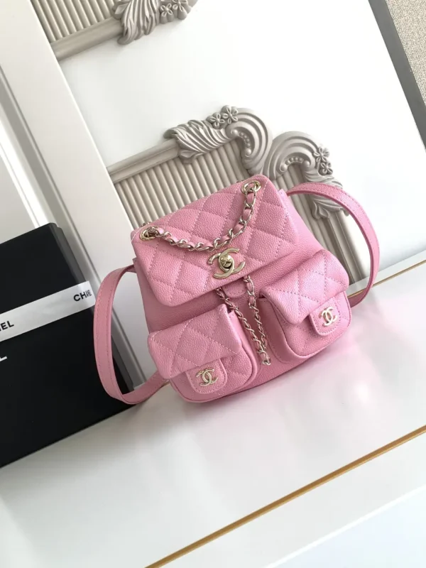 Chanel Quilted Caviar Leather Duma Backpack image 1