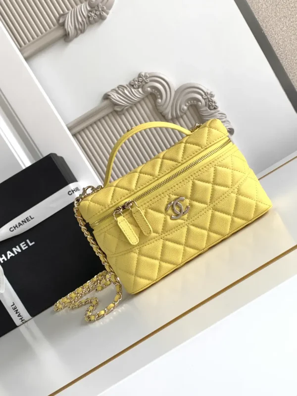 Chanel Quilted Top Handle Bag image 1