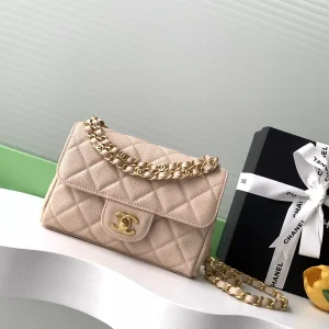 Chanel Quilted Double Chain Shoulder Bag image 1