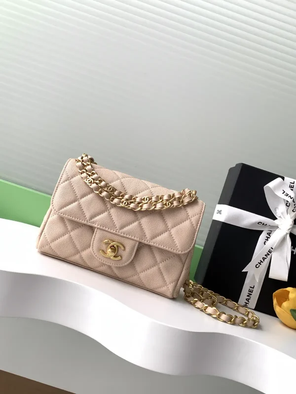 Chanel Quilted Double Chain Shoulder Bag image 1