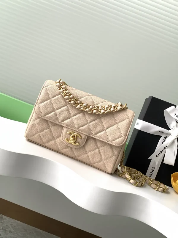 Chanel Quilted Double Chain Shoulder Bag image 1