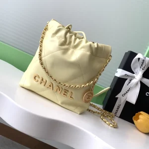 Chanel Mini 22 Quilted Chain Bag image 1