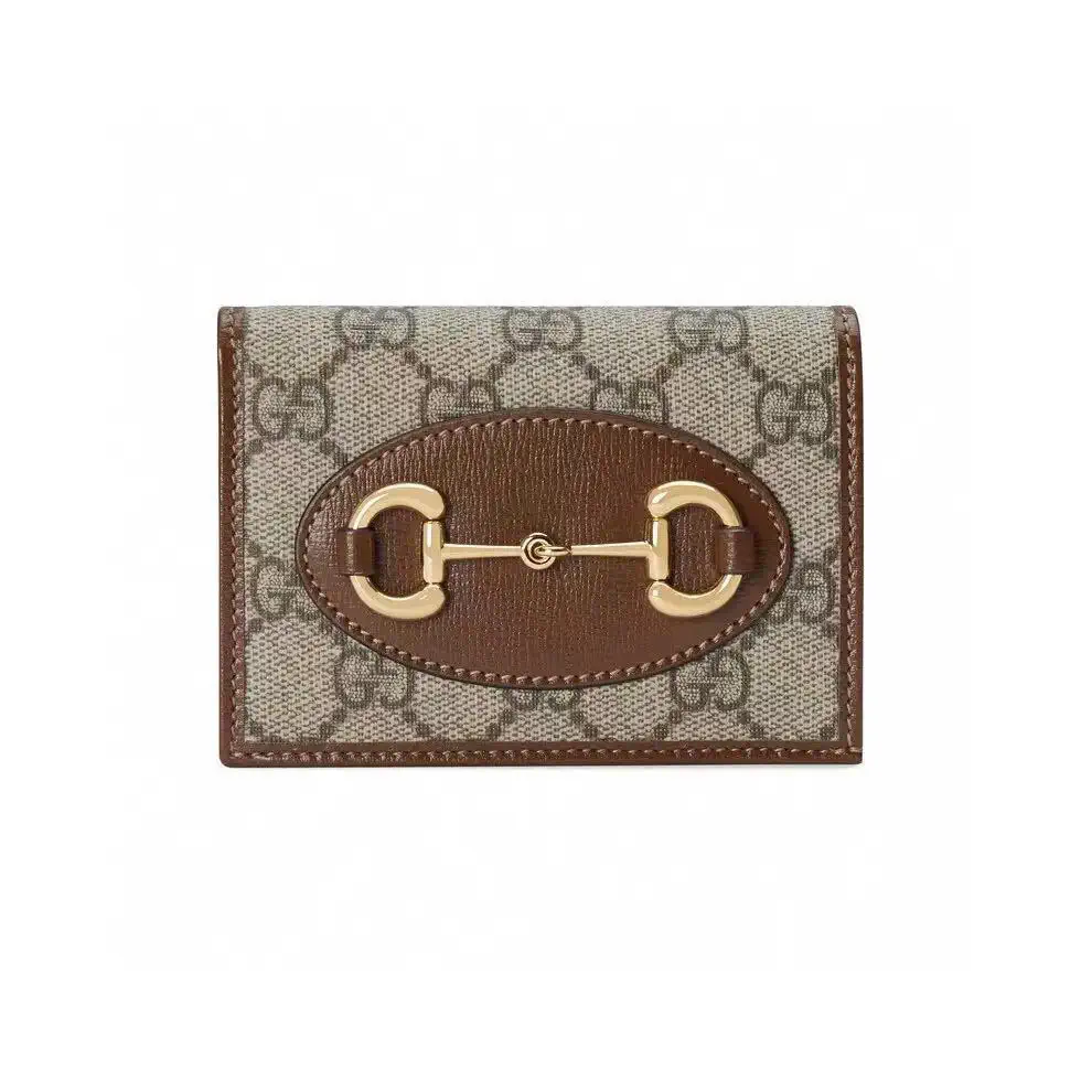 Gucci Horsebit Monogram Card Holder image 1