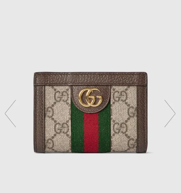 Gucci Ophidia GG Monogram Card Case Wallet image 1
