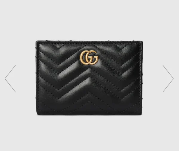 Gucci Chevron Quilted Leather Wallet image 1