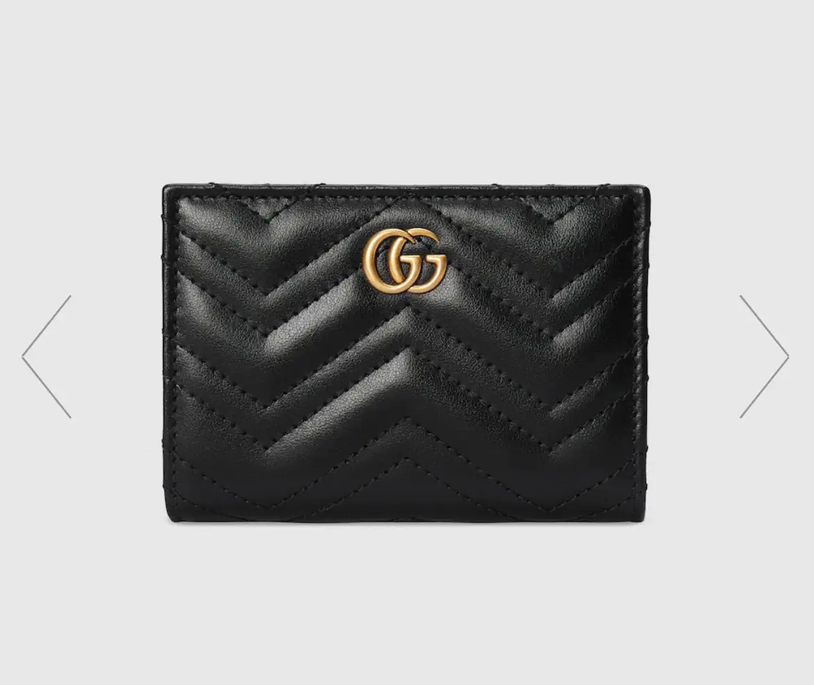 Gucci Chevron Quilted Leather Wallet image 1