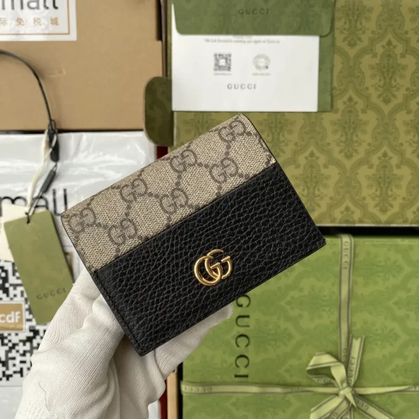 Gucci Marmont Monogram Card Holder image 1
