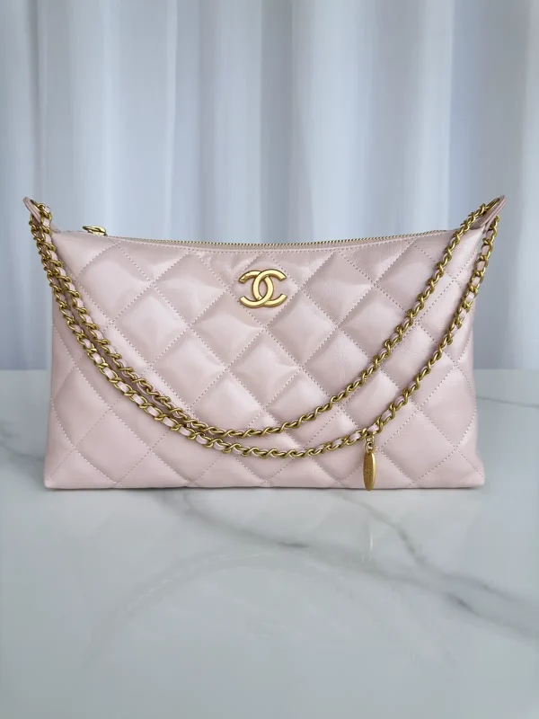 Chanel Quilted Chain Shoulder Bag image 1