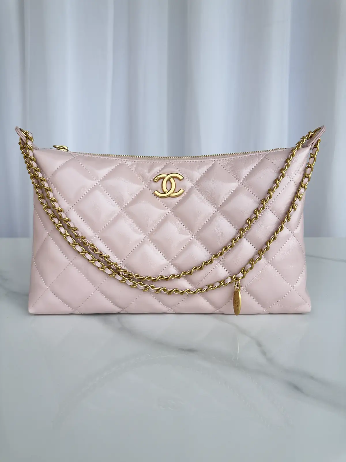 Chanel Quilted Chain Shoulder Bag image 1