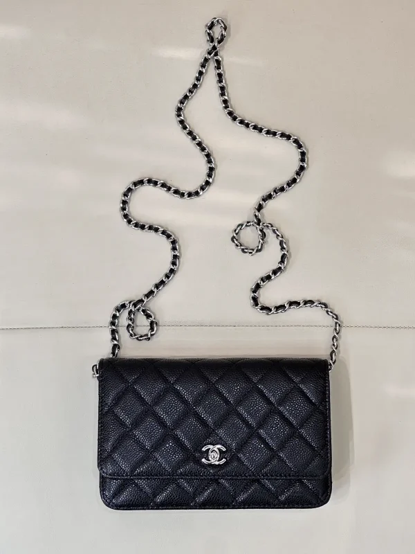 Chanel Quilted Chain Crossbody Bag image 1