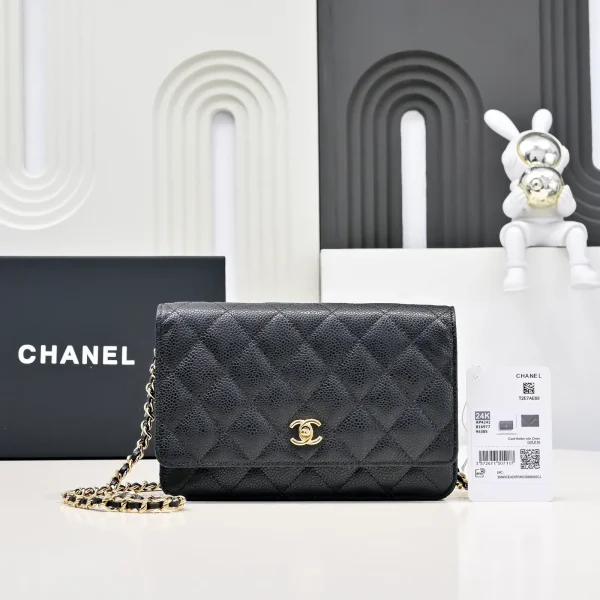 Chanel Quilted Chain Crossbody Bag image 1