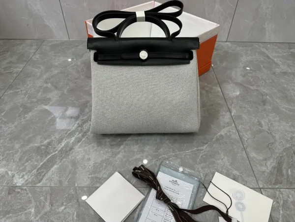 Hermès Herbag 31 Two-Tone Top Handle Bag image 1