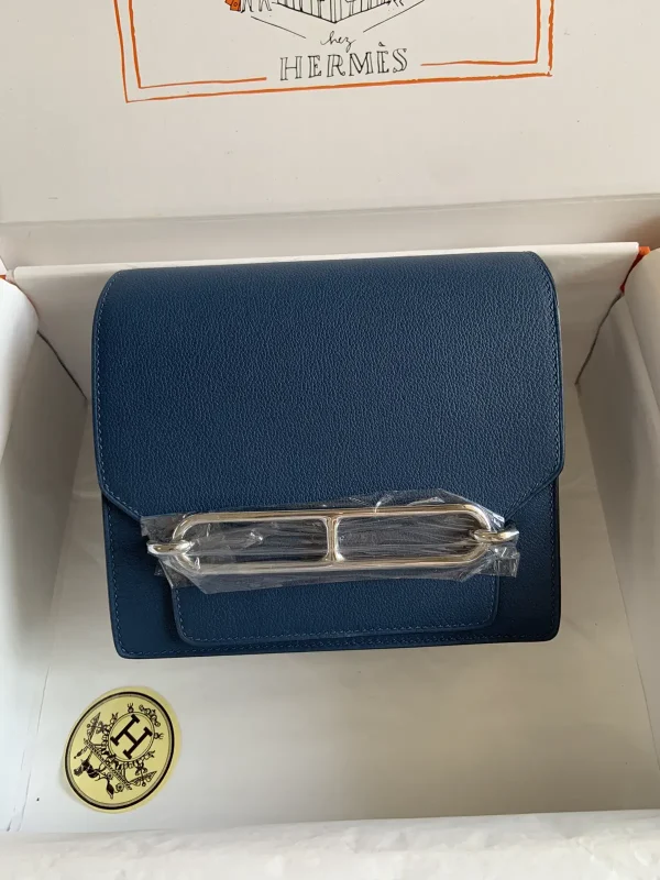 Hermès Deep Blue Roulis Shoulder Bag image 1