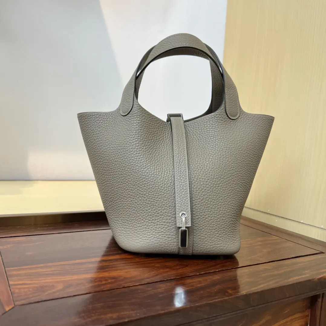Hermès Gray Top Handle Bag image 1