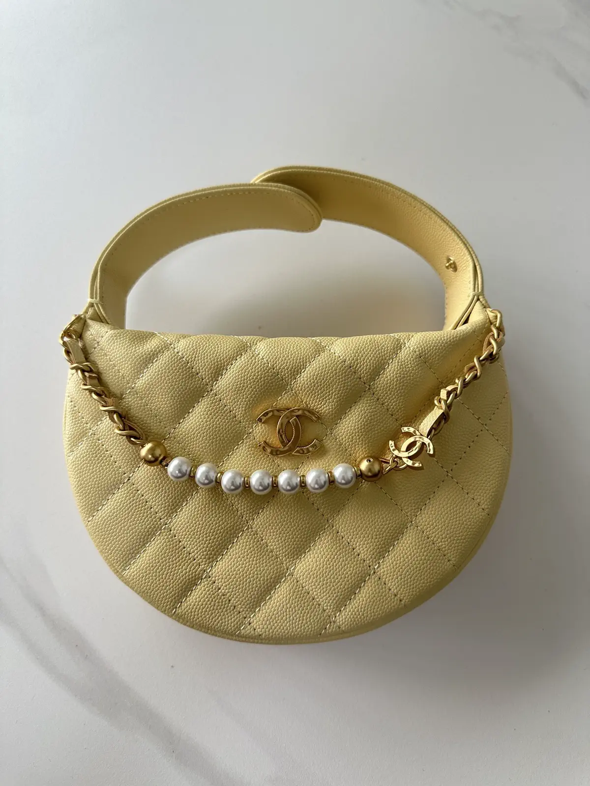 Chanel Quilted Top Handle Bag image 1