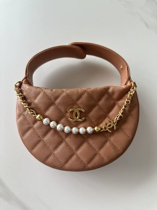 Chanel Quilted Top Handle Bag image 1