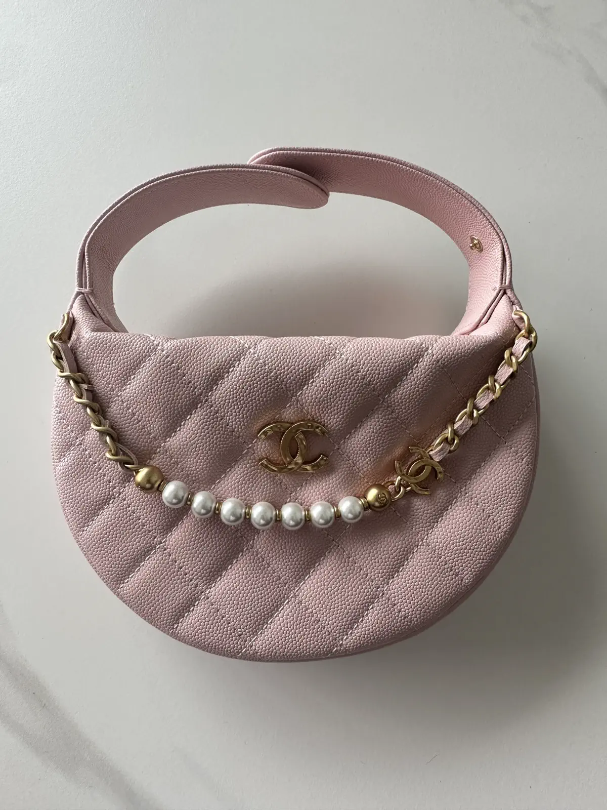 Chanel Quilted Top Handle Bag image 1