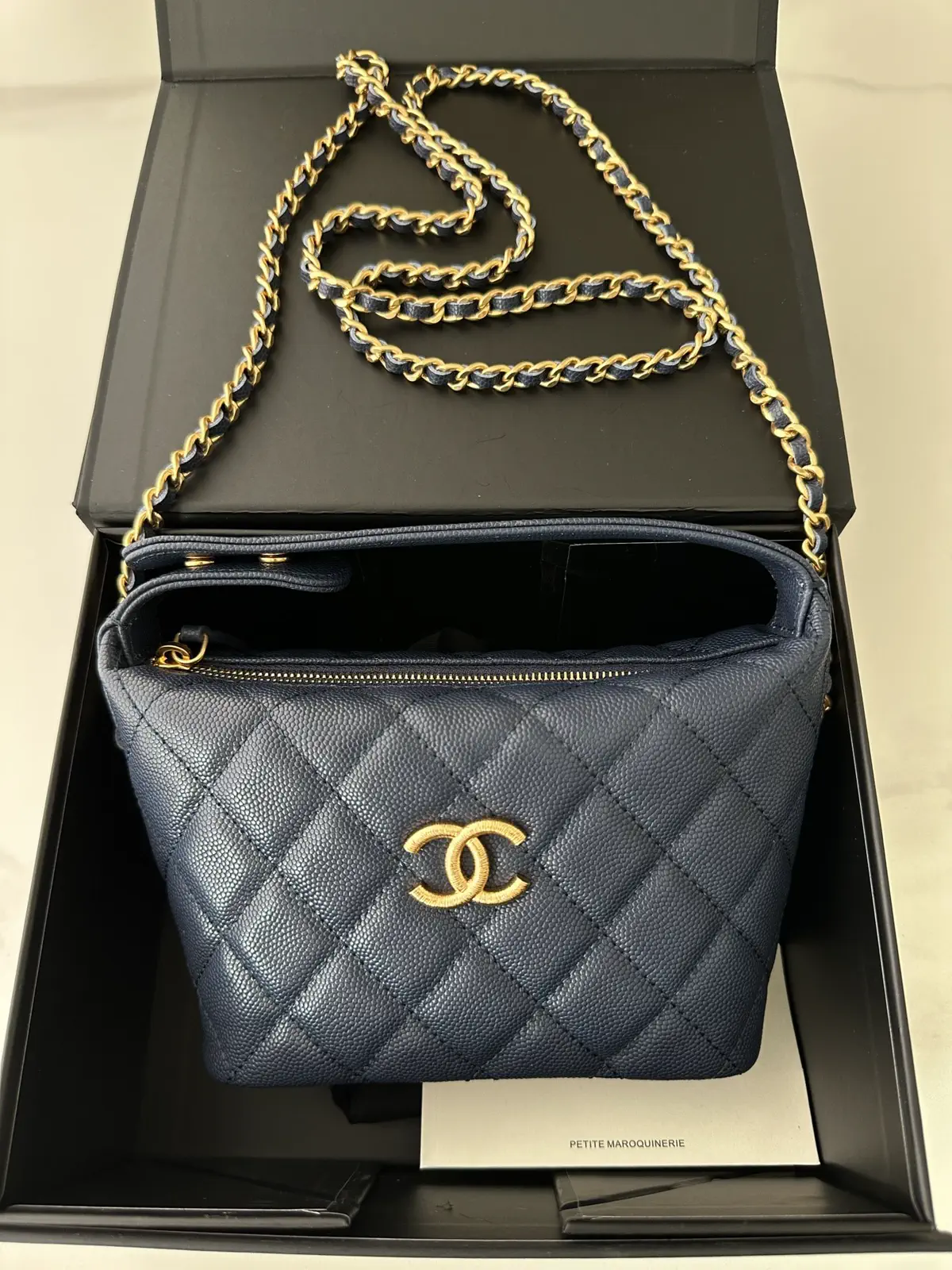 Chanel Quilted Chain Crossbody Bag image 1