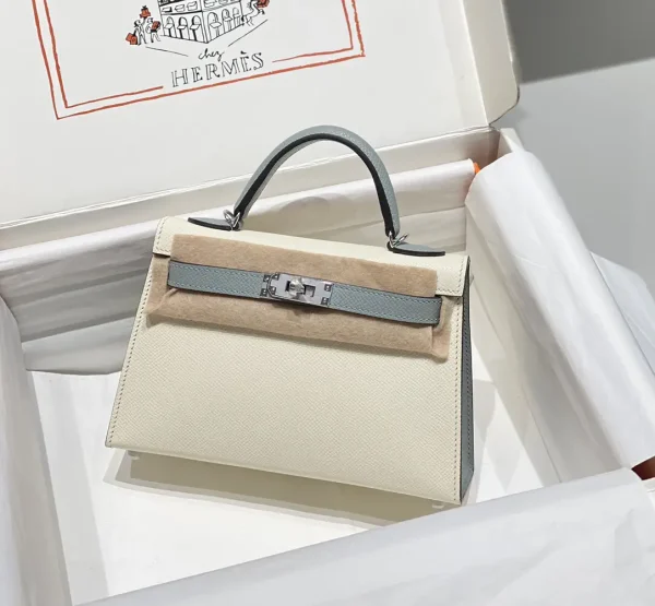 Hermès Two-Tone Mini Top Handle Bag image 1