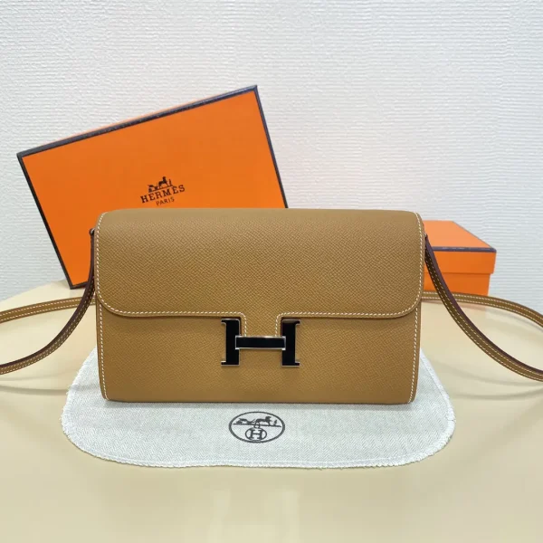 Hermès Epsom Leather Constance WOC Crossbody Bag image 1