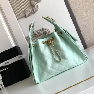Chanel Quilted Bucket Bag image 1