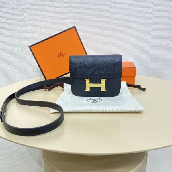 Hermès Constance Slim Mini Belt Bag with Gold Hardware image 1