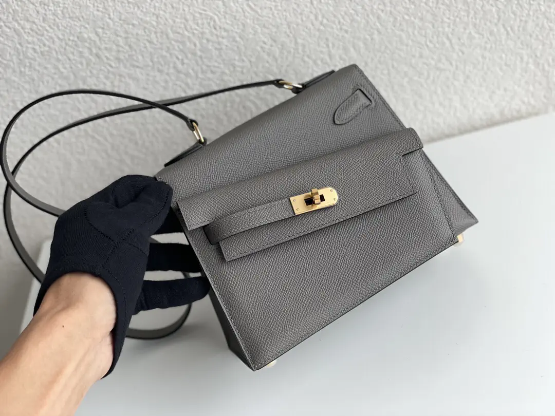 Hermès Gray Kelly Sellier 20 Desordre Bag image 1