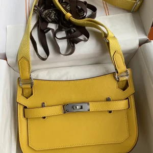 Hermès Yellow Mini Jypsiere Crossbody Bag image 1