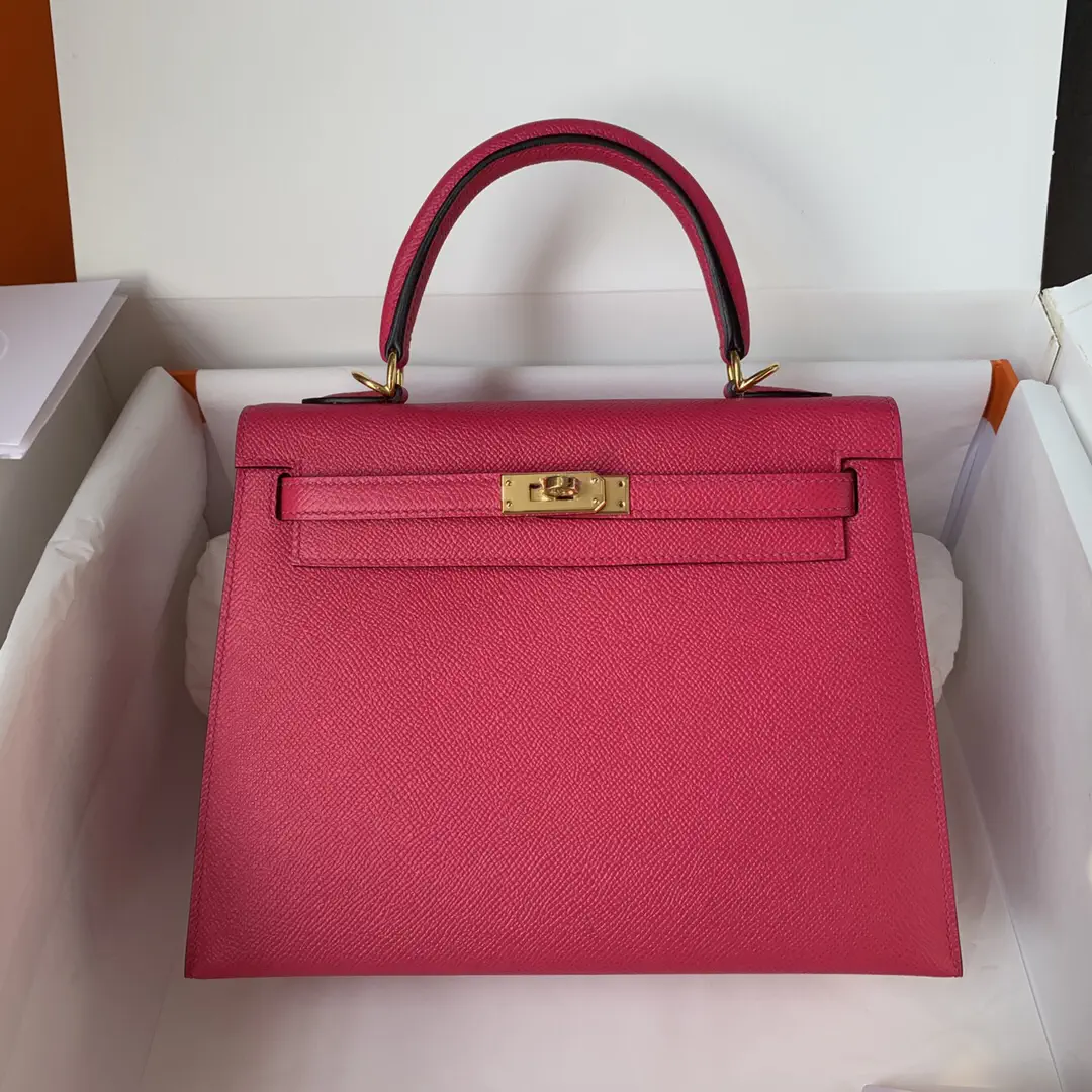 Hermès Pink Top Handle Bag image 1