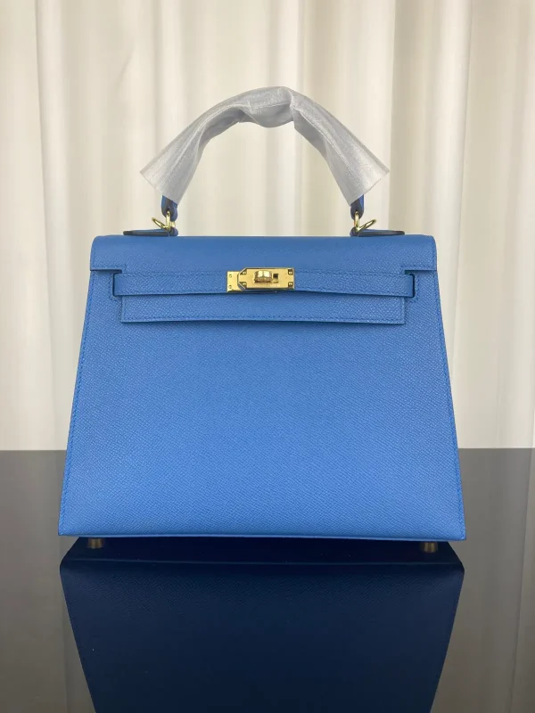 Hermès Blue Top Handle Bag image 1