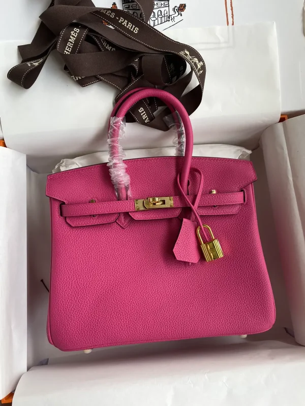 Hermès Fuchsia Top Handle Bag image 1