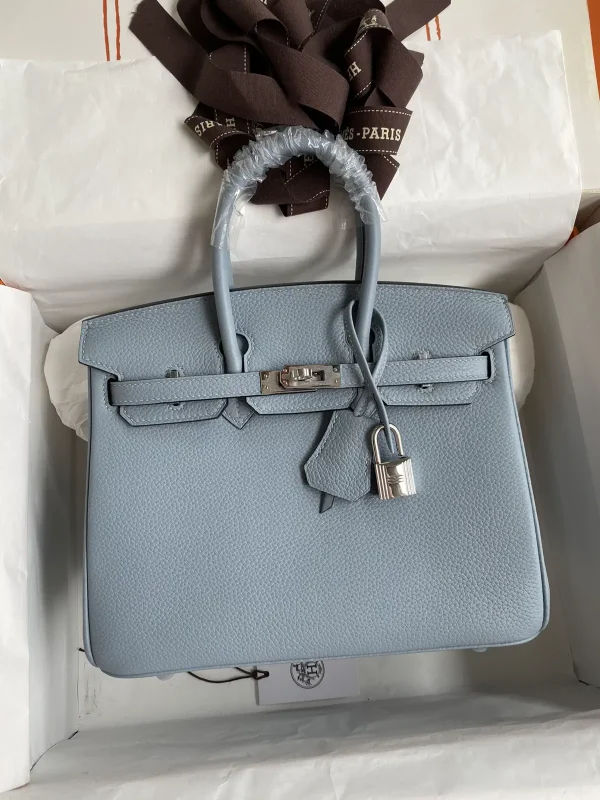 Hermès Light Blue Top Handle Bag image 1