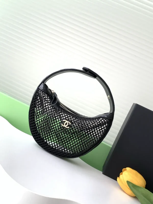 Chanel Mesh Hobo Top Handle Bag image 1
