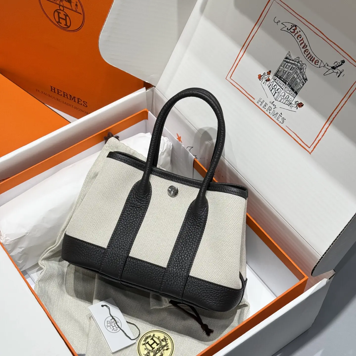 Hermès Garden Party Mini Top Handle Bag image 1