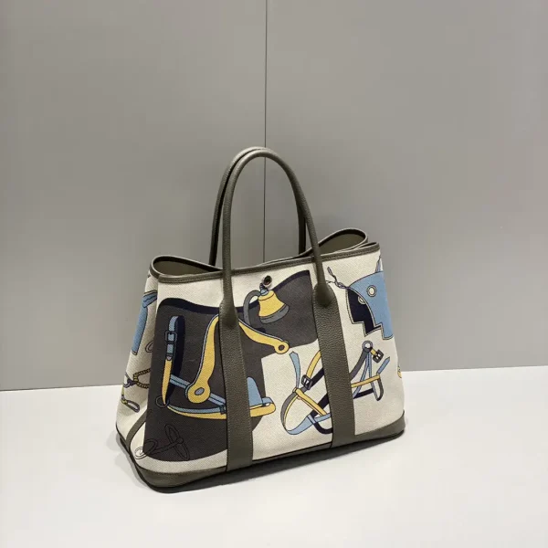 Hermès Printed Garden Party Tote Bag image 1