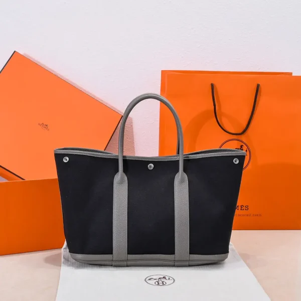 Hermès Garden Party 36 Canvas Tote Bag image 1
