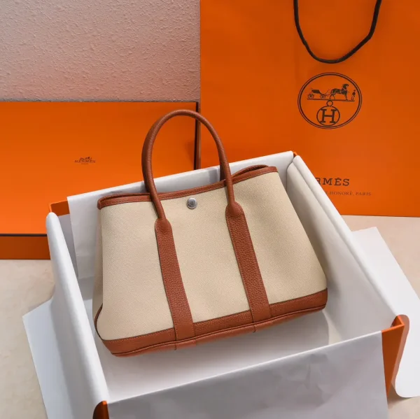 Hermès Canvas Tote Bag image 1